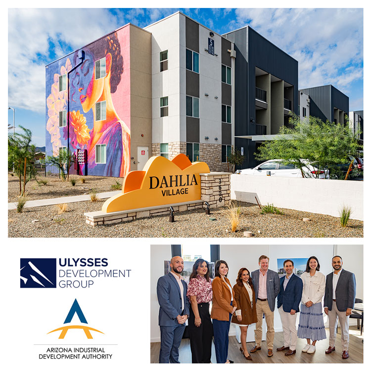 ARIZONA IDA - Dahlia Village in South Phoenix opens, adding 126 additional affordable housing units to the Valley.