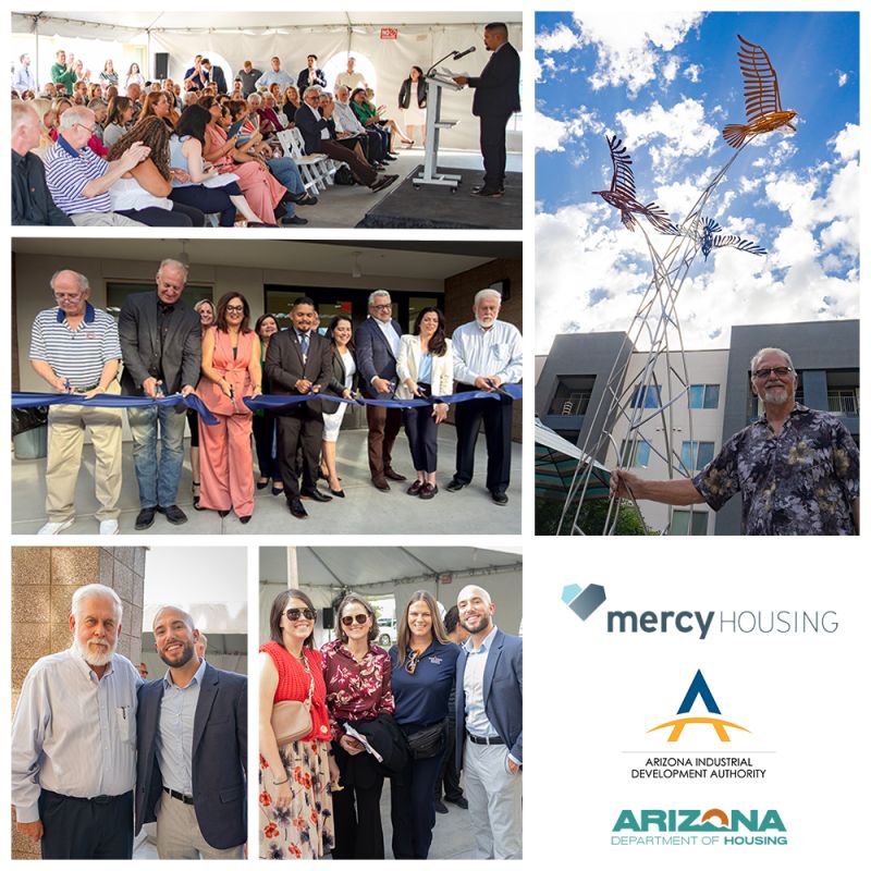 Mercy Housing’s new property, The Cascalote, celebrated i