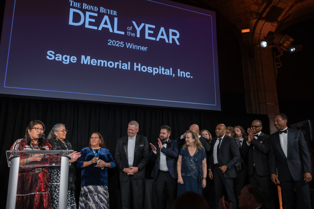 Sage Memorial Hospital Wins The Bond Buyer’s 2025 National Deal of the Year Award